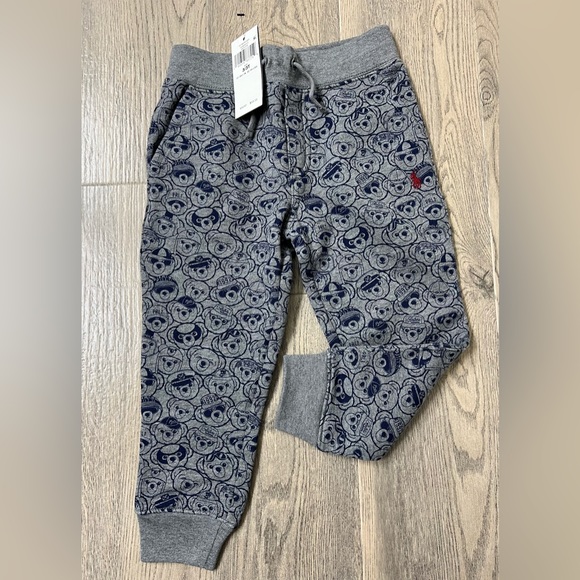 NWT Polo Bear Fleece Jogger Pant - Picture 7 of 8